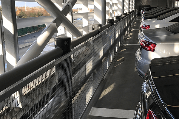 Vehicle protection at new Multi-Storey Car Showroom