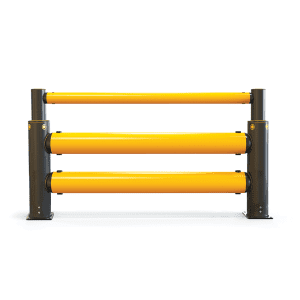 Protect your workforce with our high-quality double traffic barriers and railings, supplied by Emtek.