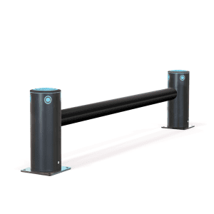 Cold Storage iFlex Rack End Barrier workplace safety equipment by Emtek